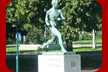 Das Denkmal des Wunderläufers Nurmi in Helsinki