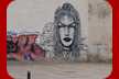 Grafitti in Mazarron, viel künstlerischer als bei uns